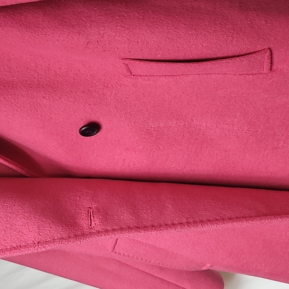 Rachel Zoe Pink Double Breasted Coat - Picture 6 of 10